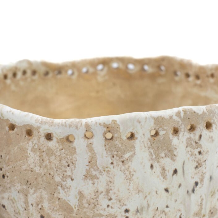 Cuenco Rústico blanco