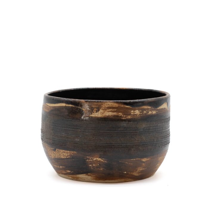 Cuenco manchas marrón